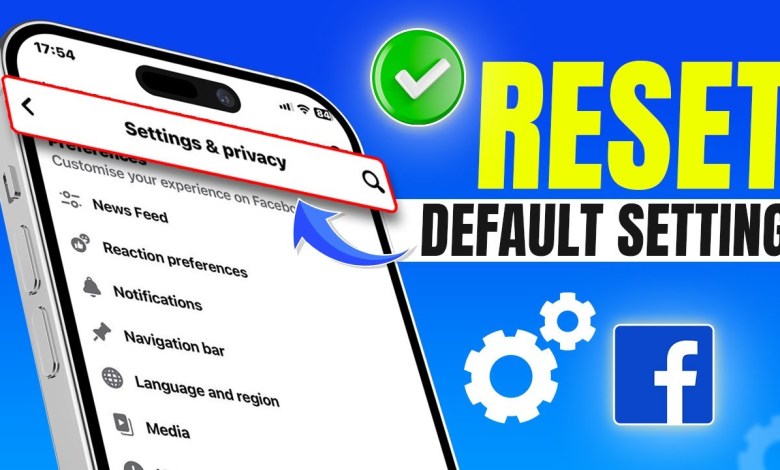 How to Reset Facebook Settings to Default on iPhone | How to Reset Facebook Settings to Default on iPhone |
