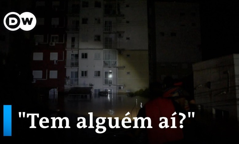 The dramatic rescue of flood victims in Rio The dramatic rescue of flood victims in Rio