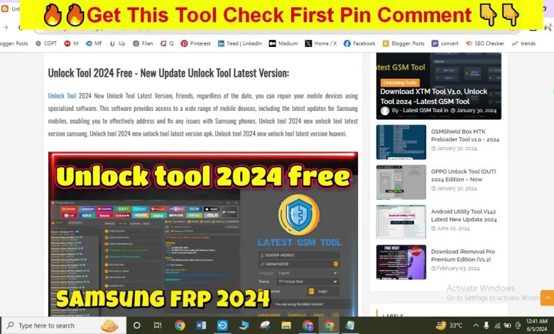 Unlock Tool 2024 | All mobile Hard Reset & Frp Unlock Unlock Tool 2024 | All mobile Hard Reset & Frp Unlock