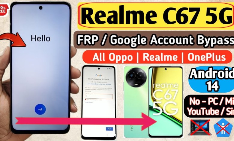 Realme C67 5G FRP Bypass Android 14 | Realme Android 14 Realme C67 5G FRP Bypass Android 14 | Realme Android 14
