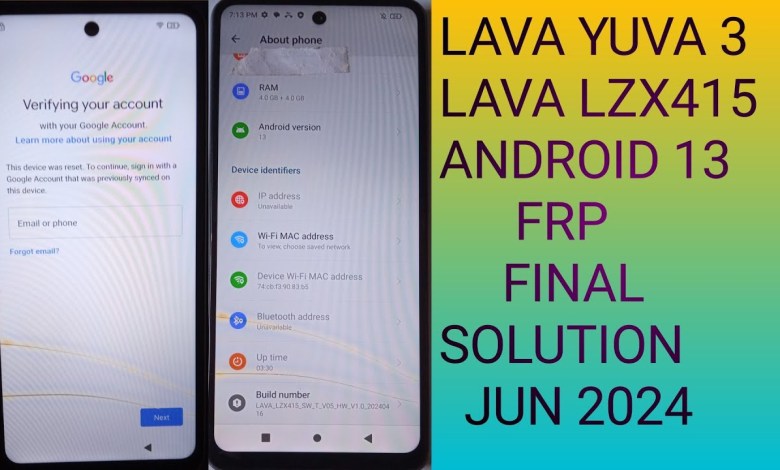 Lava Yuva 3 frp Android 13 final solution June 2024 Lava Lava Yuva 3 frp Android 13 final solution June 2024 Lava
