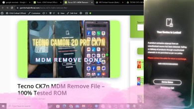 TECNO CAMON 20 PRO CK7n MDM Your Device Is Locked TECNO CAMON 20 PRO CK7n MDM Your Device Is Locked