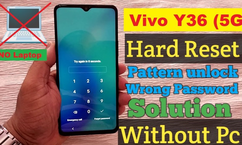 How To Hard Reset Vivo Y36 5G Without Pc 100% Done ! How To Hard Reset Vivo Y36 5G Without Pc 100% Done !