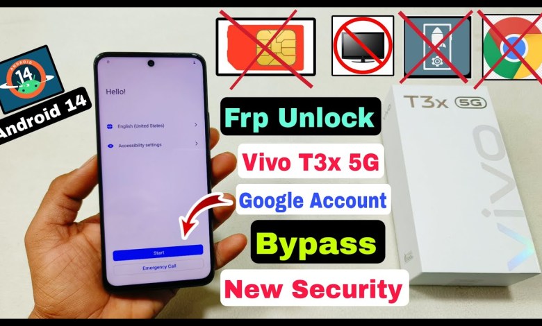 Vivo T3x 5g Frp Bypass Android 14 | Latest Security | Vivo T3x 5g Frp Bypass Android 14 | Latest Security |