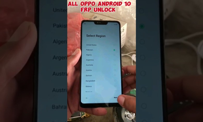 All Oppo Android Mobile Phone ( Android 10 ) FRP Unlock All Oppo Android Mobile Phone ( Android 10 ) FRP Unlock