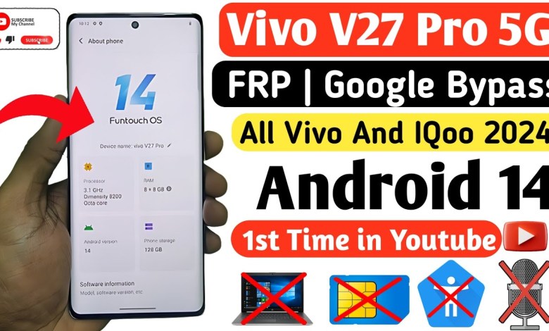 Vivo V27 Pro FRP Bypass Android 14 | All Vivo Android Vivo V27 Pro FRP Bypass Android 14 | All Vivo Android