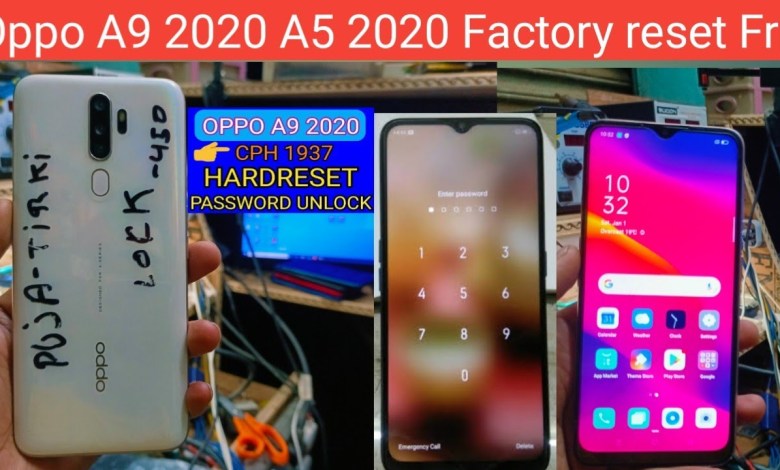 Oppo, A9 2020 Oppo, A5 2020 Factory reset, Frp remove Oppo, A9 2020 Oppo, A5 2020 Factory reset, Frp remove