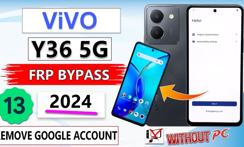 VIVO Y36 5G Android 13 – How To Bypass Google Account VIVO Y36 5G Android 13 – How To Bypass Google Account