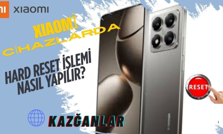 Xiaomi Cihazlarda Hard Reset İşlemi nasıl yapılır Xiaomi Cihazlarda Hard Reset İşlemi nasıl yapılır