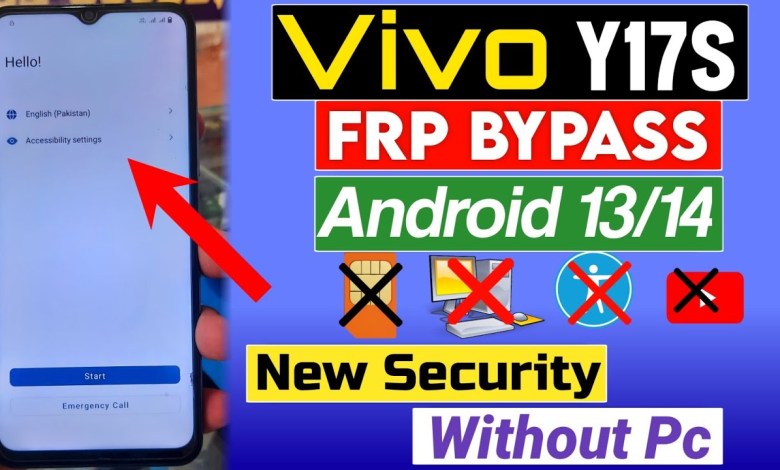 Vivo y17s Frp bypass Android 13/14 Without Pc || Vivo Vivo y17s Frp bypass Android 13/14 Without Pc || Vivo
