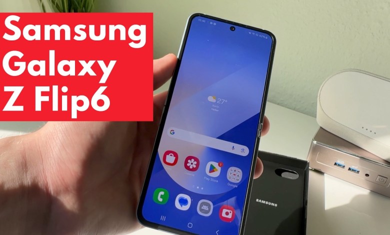 Samsung Galaxy Z Flip6: Unboxing, Setup, Samsung Galaxy Z Flip6: Unboxing, Setup,
