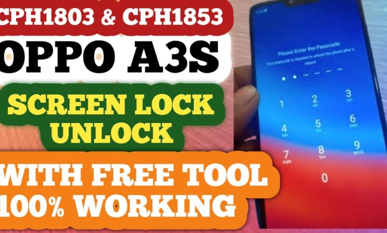 All Android Mobile Supported Oppo A3s FRE Screen Lock & All Android Mobile Supported Oppo A3s FRE Screen Lock &