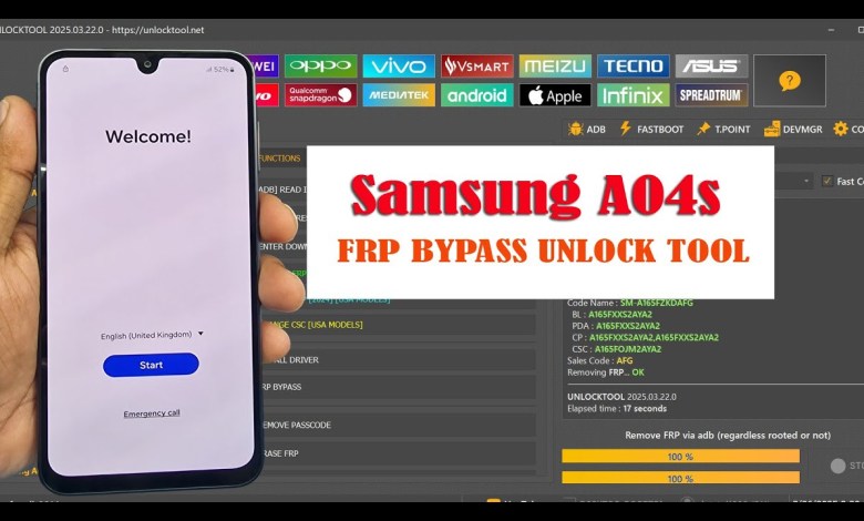 Uncover the Secret Samsung A04s SM A047F Frp Bypass Unlock Tool Uncover the Secret Samsung A04s SM A047F Frp Bypass Unlock Tool
