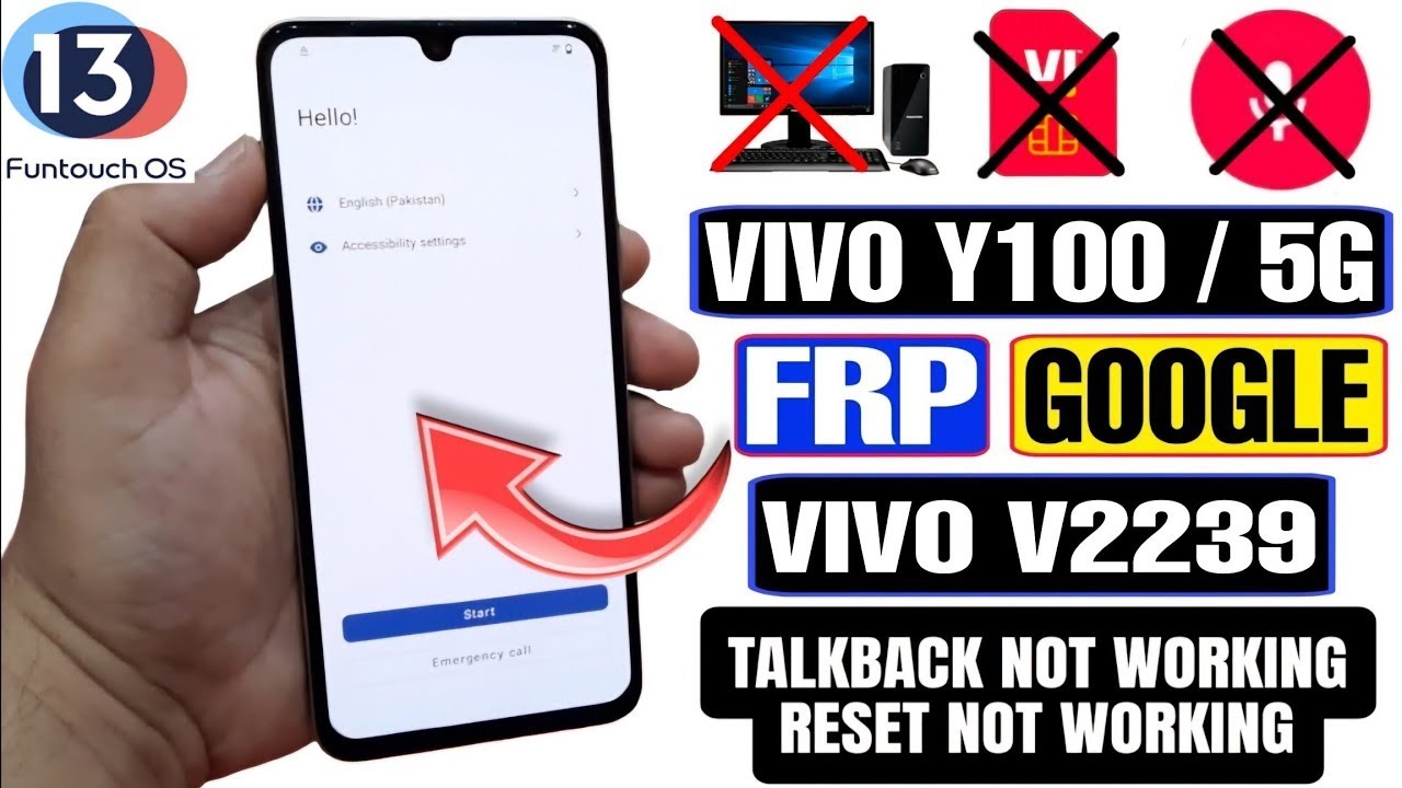 Vivo Y100 5G Frp Bypass Android 14 Without PC New Vivo Y100 5G Frp Bypass Android 14 Without PC New