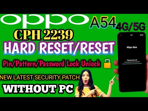 OPPO A54 HARD RESET | OPPO A54 RESET || @Srktechz OPPO A54 HARD RESET | OPPO A54 RESET || @Srktechz