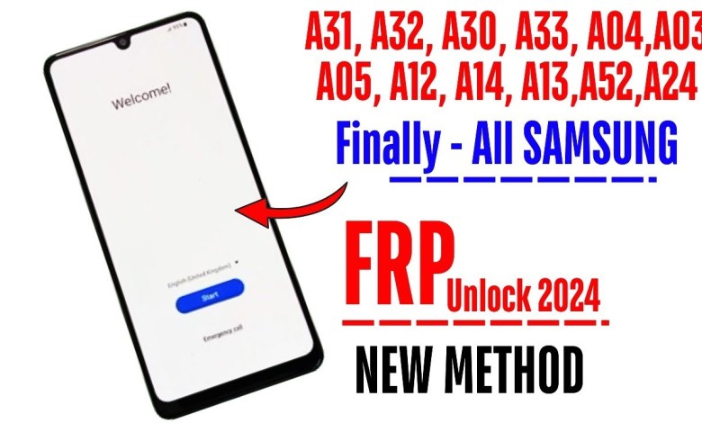 Samsung A12,A31,A30,A32,A33,A04,A52,A03,A13,A14,A24 Frp Samsung A12,A31,A30,A32,A33,A04,A52,A03,A13,A14,A24 Frp