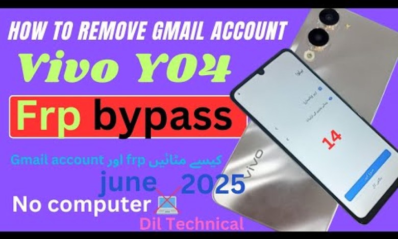 Unlocking Secrets: Bypass FRP on Vivo Y04 with Android 14! Unlocking Secrets: Bypass FRP on Vivo Y04 with Android 14!