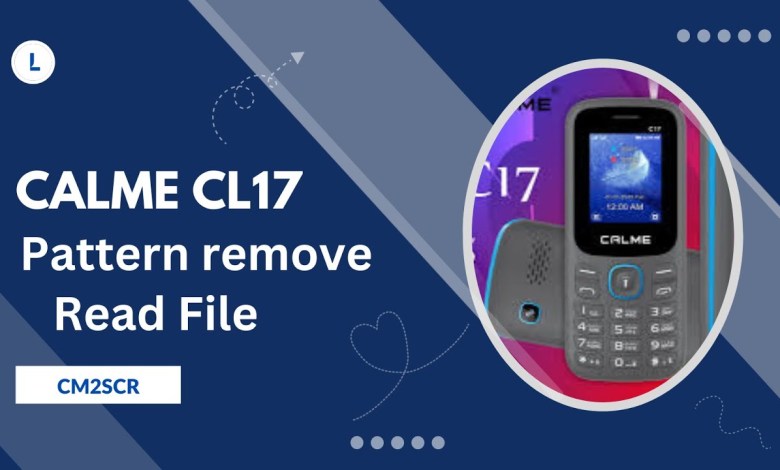 Calme CL17 Pattern remove by Cm2scr. File Read . Calme CL17 Pattern remove by Cm2scr. File Read .