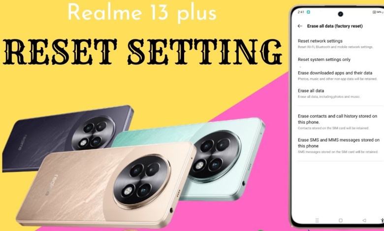 Realme 13 plus 5g me setting reset kaise kare | how to Realme 13 plus 5g me setting reset kaise kare | how to