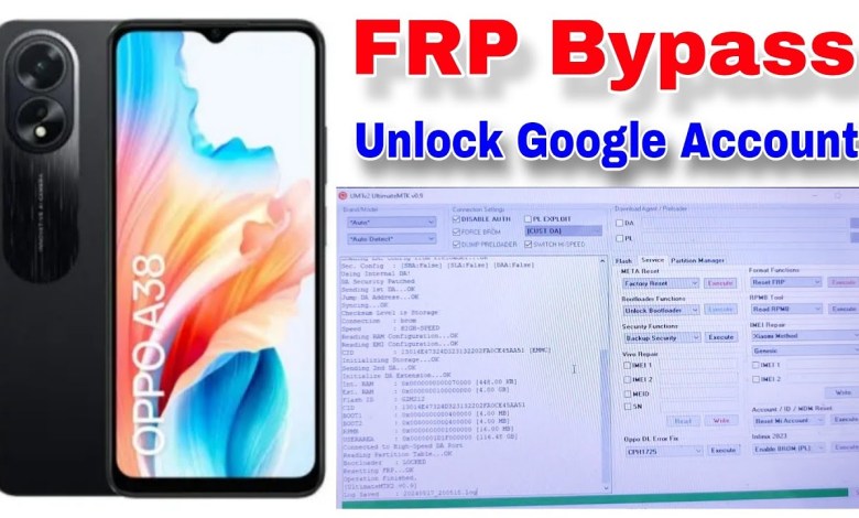 Oppo A38 cph2579 FRP Unlock Umt 1000% Done 1 Click | Oppo A38 cph2579 FRP Unlock Umt 1000% Done 1 Click |