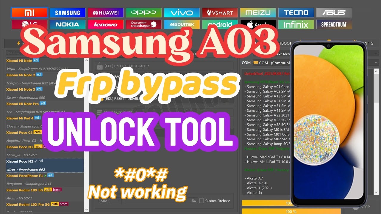 SAMSUNG A03 A035F Frp Google Account bypass with SAMSUNG A03 A035F Frp Google Account bypass with
