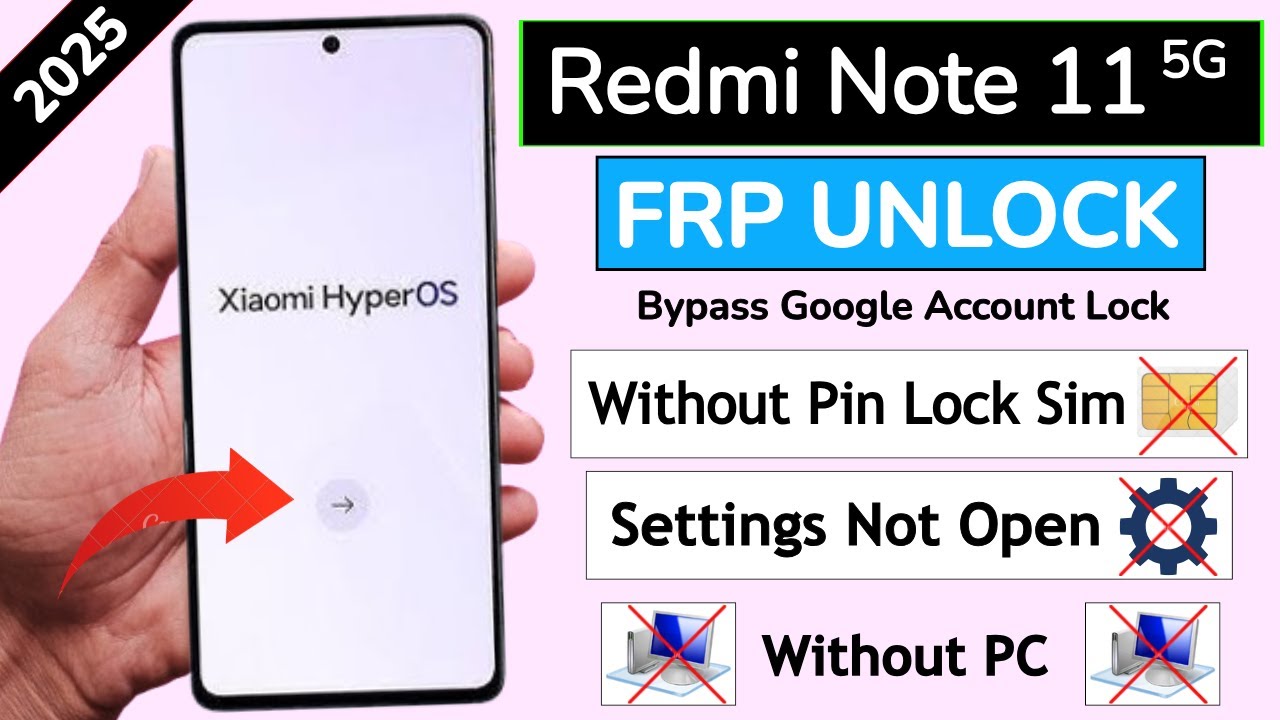 Unlocking Secrets: How to Bypass FRP on Xiaomi Redmi Note 11 5G! Unlocking Secrets: How to Bypass FRP on Xiaomi Redmi Note 11 5G!