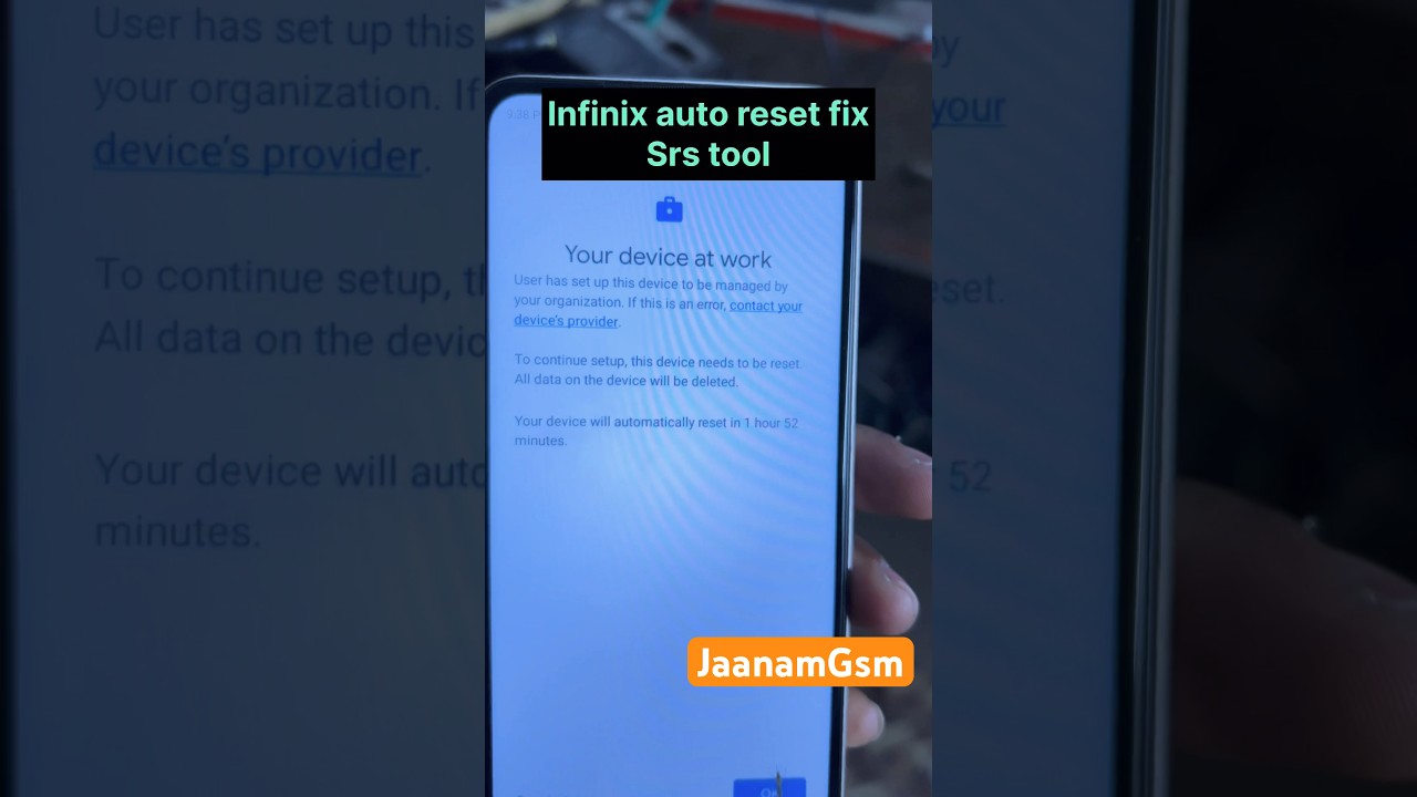 Automatically Reset MDM problem FIX || #shortvideo Automatically Reset MDM problem FIX || #shortvideo