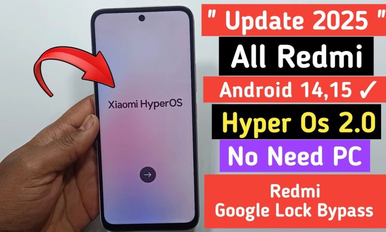 Unlock Redmi FRP with a Twist: Android 14/15 Update 2025! Unlock Redmi FRP with a Twist: Android 14/15 Update 2025!
