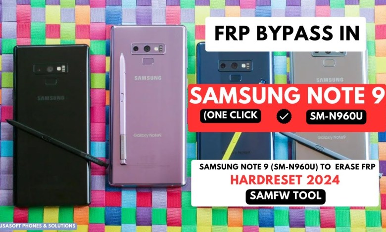 FRP BYPASS|REMOVE IN SAMSUNG NOTE 9|SM-N960U FRP BYPASS|REMOVE IN SAMSUNG NOTE 9|SM-N960U
