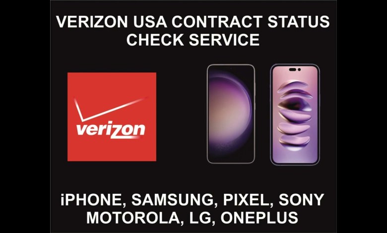 Verizon USA Contract Status Check Service, Bills, Verizon USA Contract Status Check Service, Bills,