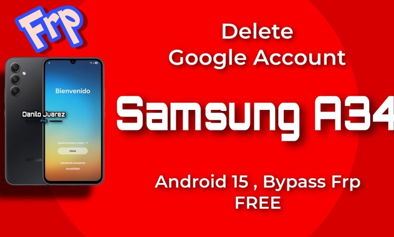 Unlocking Secrets: How to Easily Delete a Google Account on Samsung A34 with Android 15 and Bypass FRP! Unlocking Secrets: How to Easily Delete a Google Account on Samsung A34 with Android 15 and Bypass FRP!