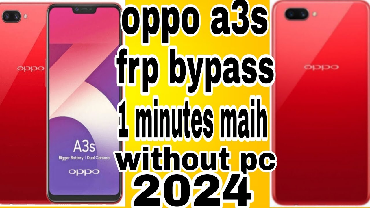 oppo a3s /a5 frp bypass how to easy without pc 1minutes oppo a3s /a5 frp bypass how to easy without pc 1minutes
