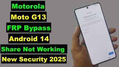 Uncover the Latest FRP Bypass Method for Motorola Moto G13 with New Security Features in 2025 for Android Uncover the Latest FRP Bypass Method for Motorola Moto G13 with New Security Features in 2025 for Android