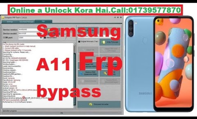 Samsung A11 Frp bypass Octoplus FRP Tool by Mobile Samsung A11 Frp bypass Octoplus FRP Tool by Mobile