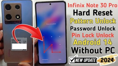 Infinix Note 30 Pro Hard Reset | Pattern/Lock/Password Infinix Note 30 Pro Hard Reset | Pattern/Lock/Password