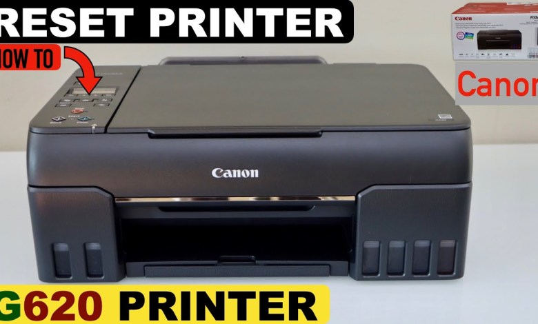 Canon Pixma G620 Printer Reset Settings !! Canon Pixma G620 Printer Reset Settings !!