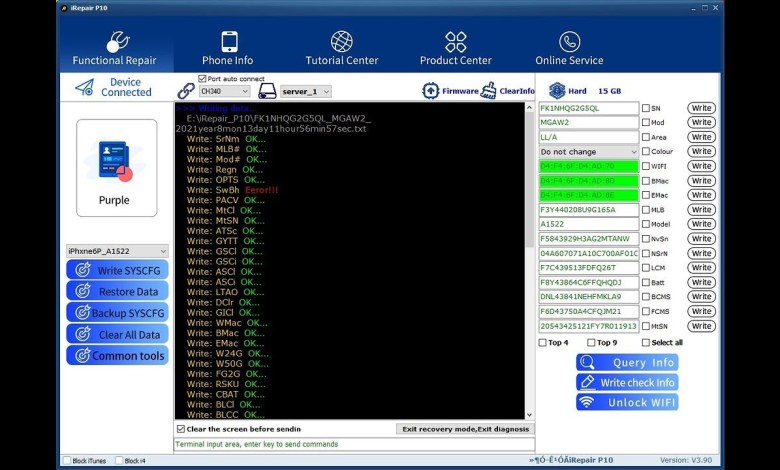 Instructions for changing iPad 4 serial using iRepair P10 | How to Instructions for changing iPad 4 serial using iRepair P10 | How to