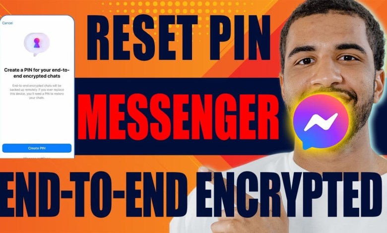How to Reset PIN in Messenger | Change End-To-End How to Reset PIN in Messenger | Change End-To-End
