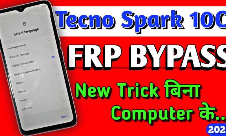 Unlock Tecno Spark 10C with this FRP Bypass Method – Learn How to Remove Google Account Unlock Tecno Spark 10C with this FRP Bypass Method – Learn How to Remove Google Account