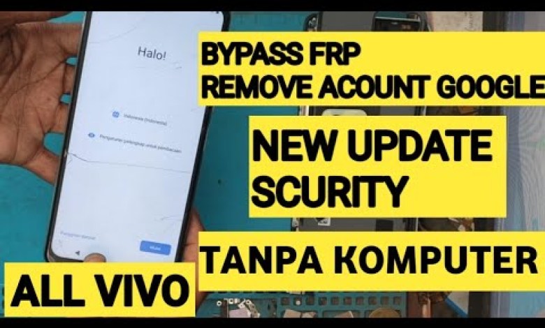 bypass frp acount google all vivo new scurity no PC bypass frp acount google all vivo new scurity no PC