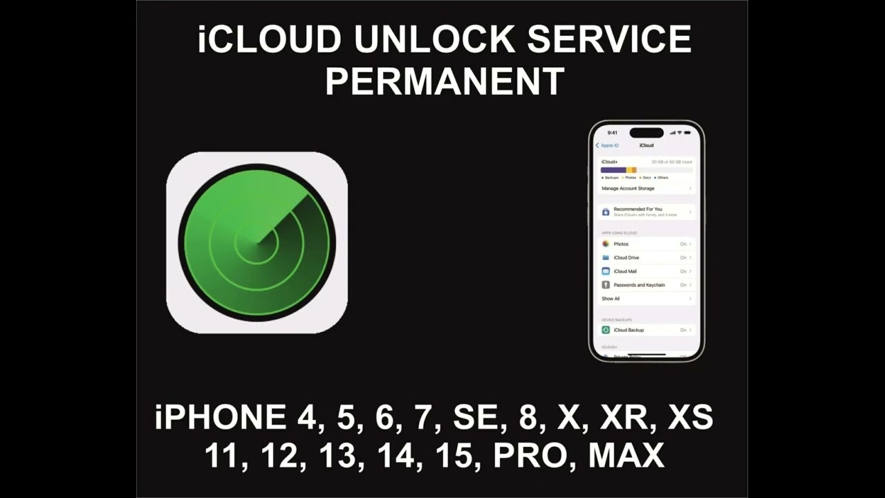 iCloud Unlock Service, FMI OFF, Open Menu, All iPhone iCloud Unlock Service, FMI OFF, Open Menu, All iPhone
