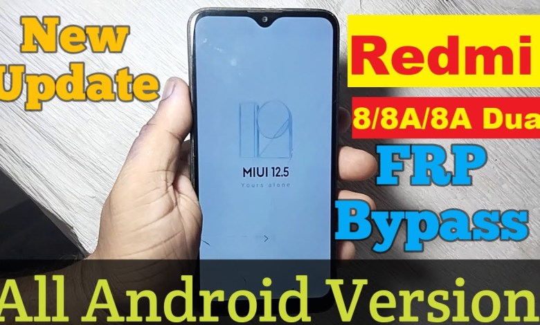 Unlock the mystery: Redmi 8A Frp Bypass MIUI 12.5.2 New Method with 100% success! Unlock the mystery: Redmi 8A Frp Bypass MIUI 12.5.2 New Method with 100% success!