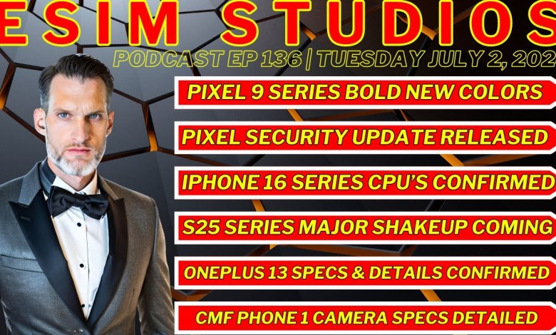 eSIM STUDIOS Podcast Ep 136 | iPhone 16 CPUs | Pixel 9 eSIM STUDIOS Podcast Ep 136 | iPhone 16 CPUs | Pixel 9