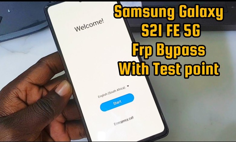Samsung Galaxy S21 FE 5G Frp bypass With Test Point Samsung Galaxy S21 FE 5G Frp bypass With Test Point