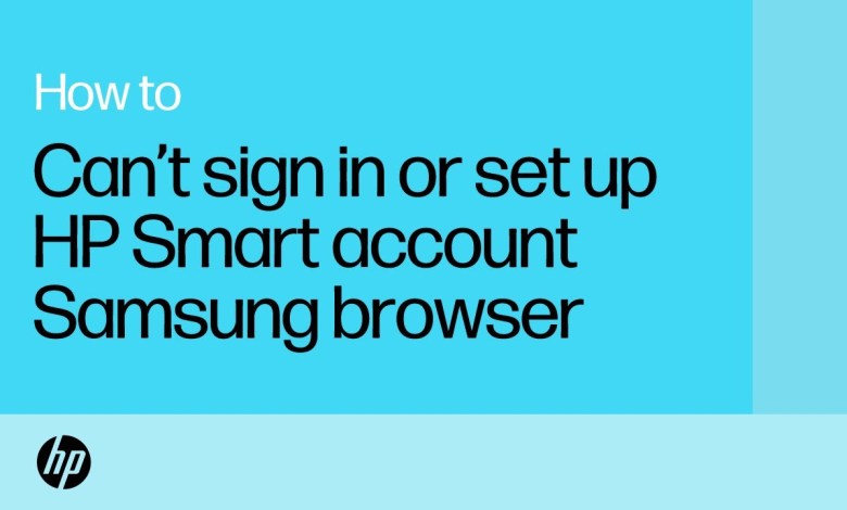 Can’t sign in to or create an HP Smart account ( Can’t sign in to or create an HP Smart account (