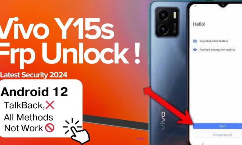 Unlock Vivo Y15s Frp with the help of Vivo Y12s Frp Bypass on Android 12 Unlock Vivo Y15s Frp with the help of Vivo Y12s Frp Bypass on Android 12