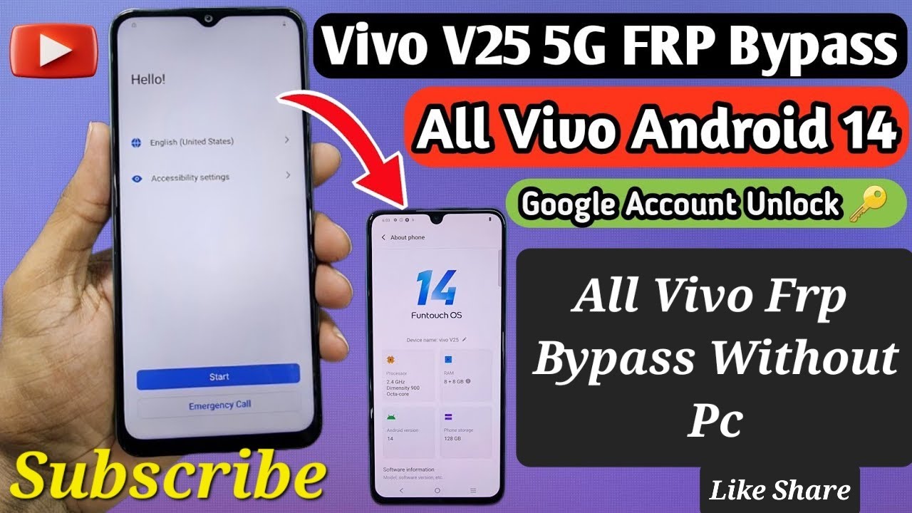 Vivo V25/V25E/V21/V23 Frp Bypass||Vivo||V2202||Frp Vivo V25/V25E/V21/V23 Frp Bypass||Vivo||V2202||Frp