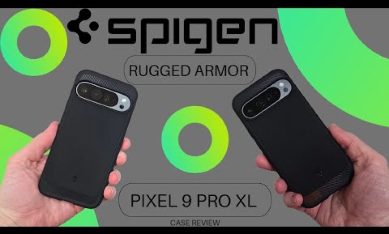 Pixel 9 Pro XL Spigen Rugged Armor Case Review Quite Pixel 9 Pro XL Spigen Rugged Armor Case Review Quite
