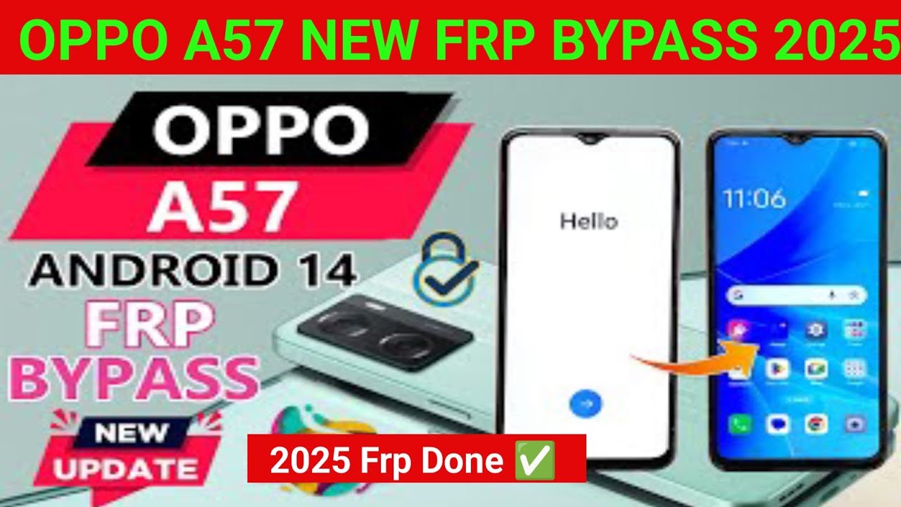 Unlocking Secrets: How to Bypass Google Account on Oppo A57 (CPH2387) in 2025! Unlocking Secrets: How to Bypass Google Account on Oppo A57 (CPH2387) in 2025!