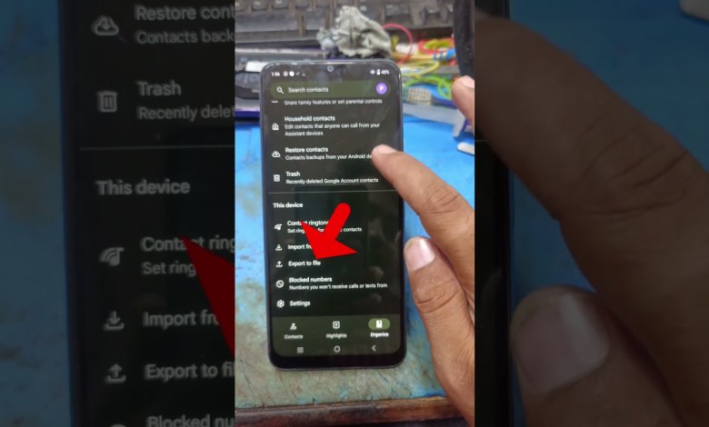 Vivo Y15S Contact Export Settings #mtech #frpbypass Vivo Y15S Contact Export Settings #mtech #frpbypass